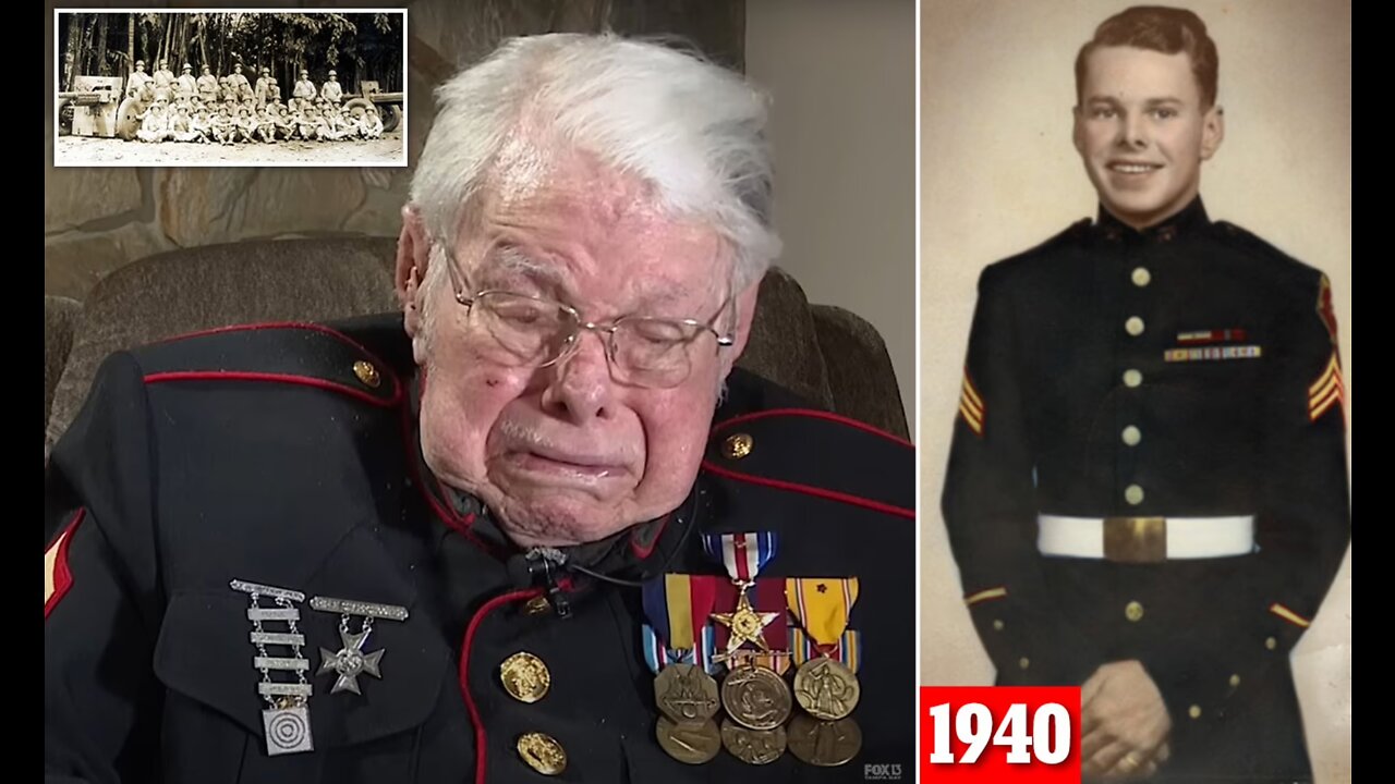 Heartbreaking A 100-year-old veteran breaks down into tears because of the state of our nation