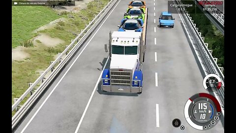 BeamNG drive Entrega de bólides