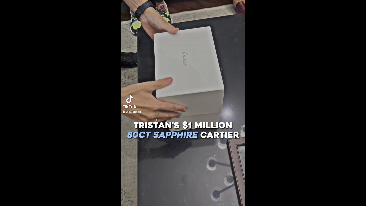 Tristan's $1 Million 80 Ct Sapphire Cartier