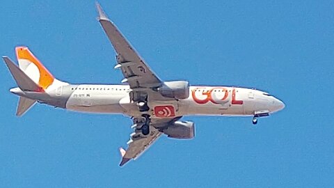 Boeing 737 MAX 8 PS-GPP coming from Rio de Janeiro to Fortaleza
