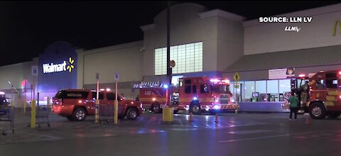 Fire forces Walmart in west Las Vegas to evacuate