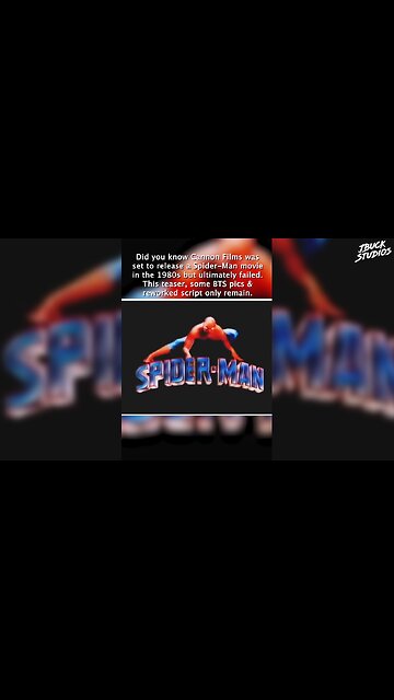 A 1980s SPIDER-MAN Movie?!