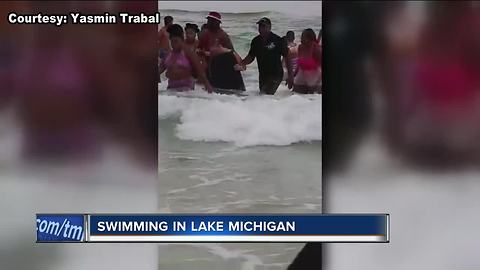 Swimming safety for Lake Michigan