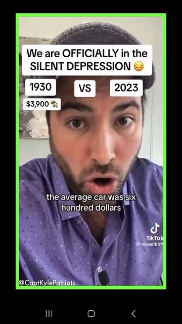 We Are OFFICIALLY in the Silent Depression (CC)