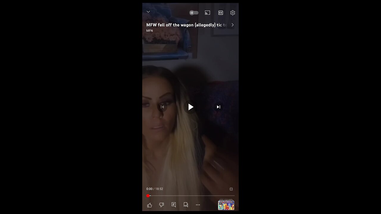 mfw fell off the wagon (not sure who she is)