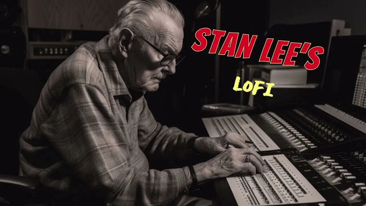 if stan lee made lofi beats