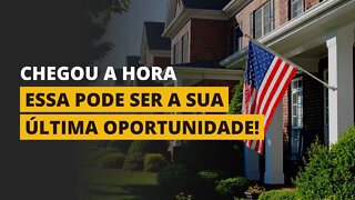 ESSA PODE SER A SUA ÚLTIMA OPORTUNIDADE DE IR PARA OS ESTADOS UNIDOS!