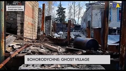 Ghost village in Ukraine￼