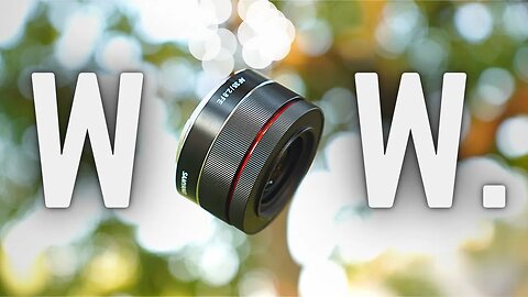 The Samyang 35mm F2.8 is Surprisingly Lightweight & Sharp