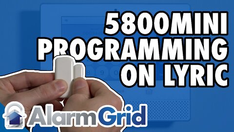 Honeywell 5800MINI: Program to Honeywell Lyric Security System