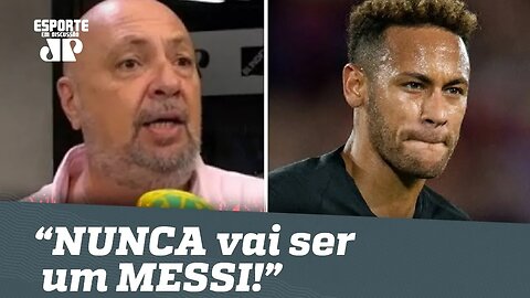 "NEYMAR é isso aí... NUNCA vai ser um MESSI!", dispara narrador