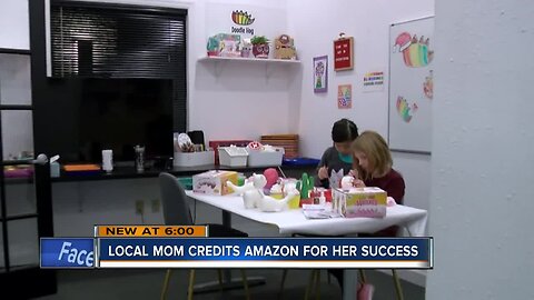 Local woman credits success of her small business with Amazon partnership