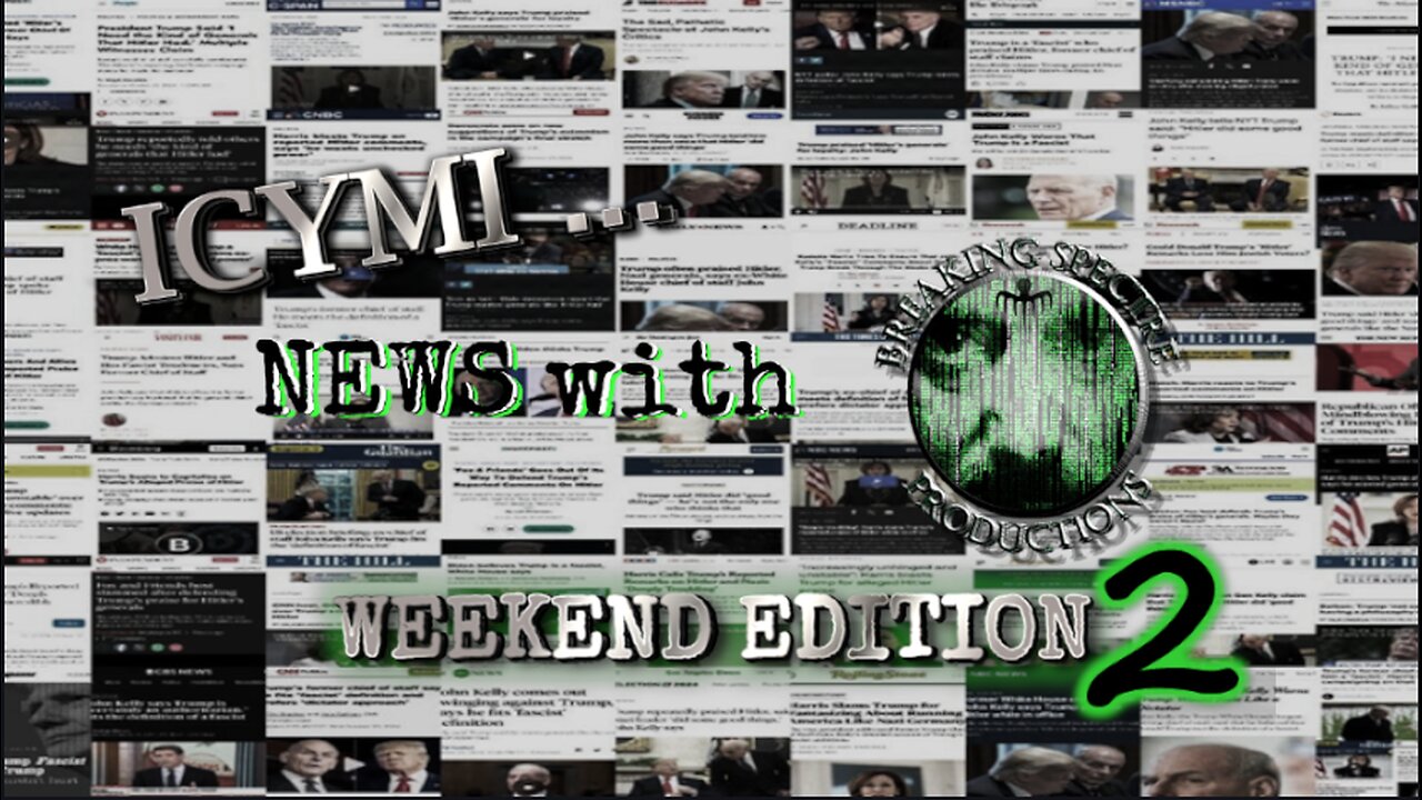 ICYMI News Weekend Edition 2 - 27-Oct-2024 #BRICS #DurableGoods #IRS #TSMC #Boeing