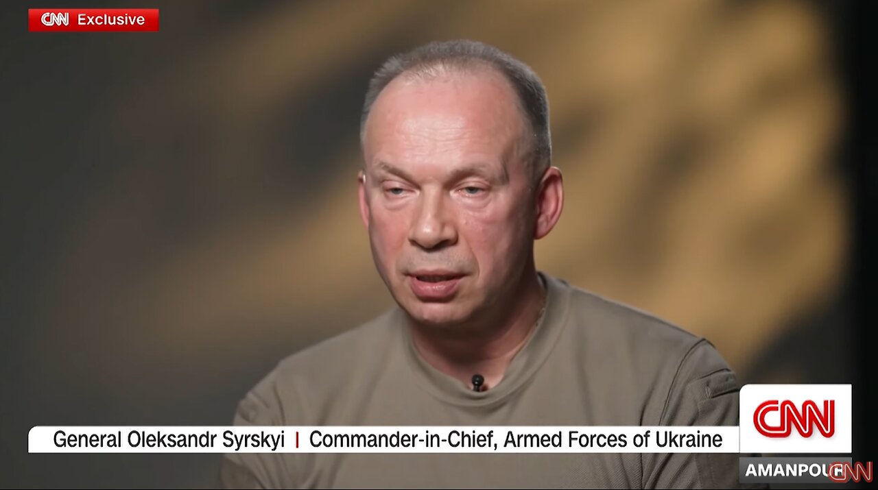 CNN Christiane Amanpour: Ukraine army chief reveals the strategy behind Kursk incursion