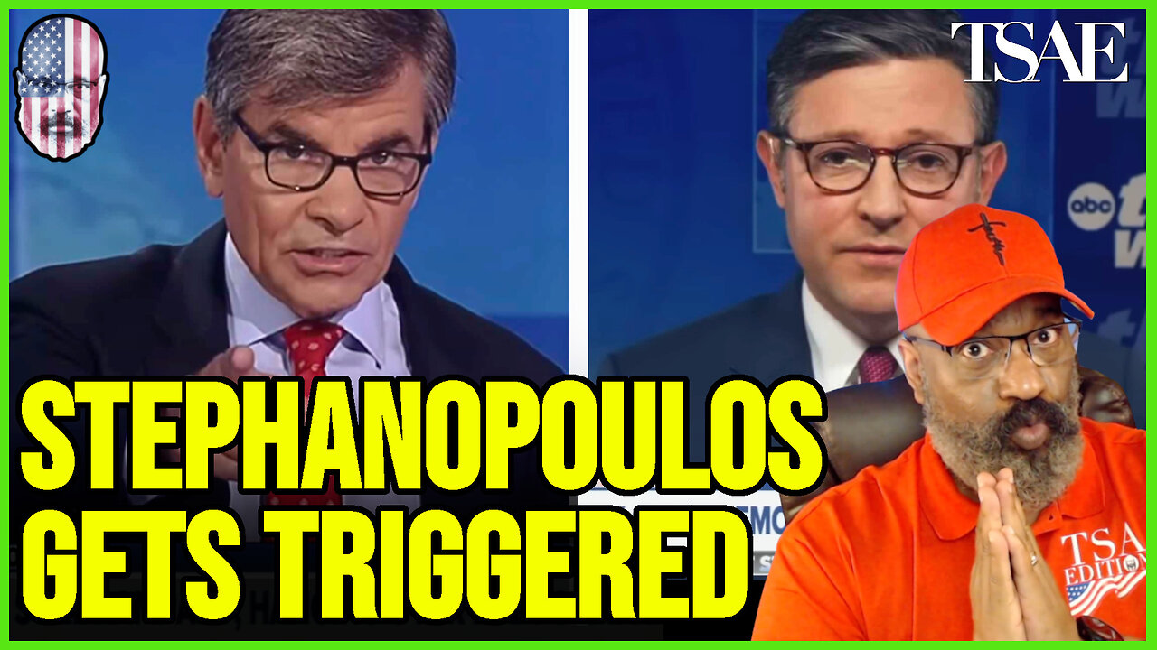 STEPHANOPOULOS GETS TRIGGERED