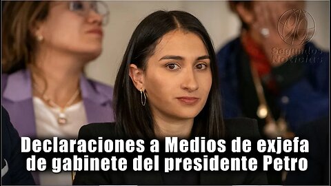 🛑Declaraciones a Medios de exjefa de gabinete del presidente Petro, Laura Sarabia, salida del CNE👇👇