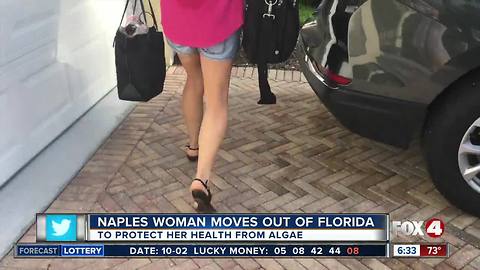 Naples woman moves out of Florida to protect health from algae