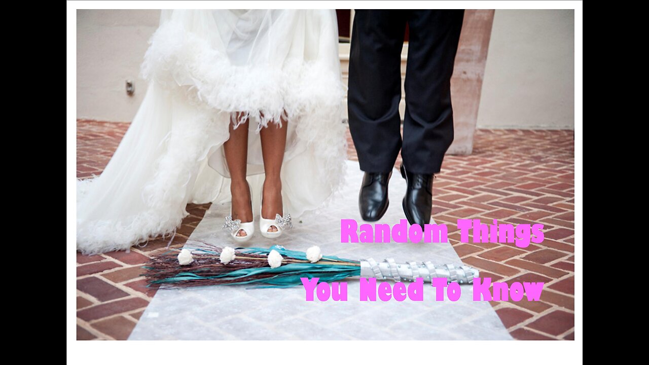 Jumping the Broom Is NOT A Slave or Black Tradition! | @RRPSHOW