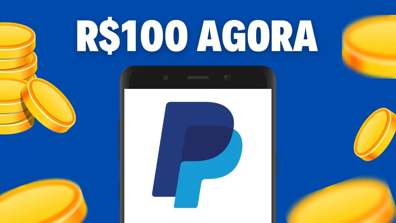 [PAGOU] Ganhe R$100,00 no PayPal Sem Fazer Nada - Melhor App Para Ganhar Dinheiro