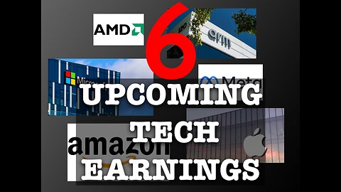 6 TECH Companies Drop Earnings Next Week