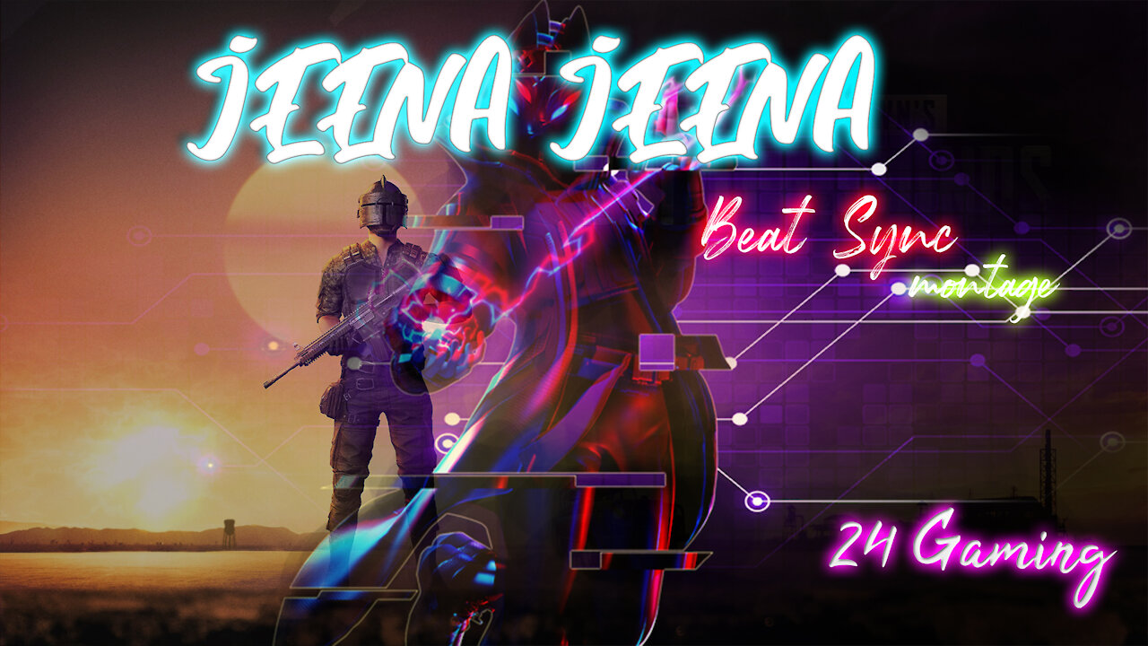 Jeena Jeena Slow Motion Best Beat Sync Edit Pubg Mobile Montage +Bass Boosted