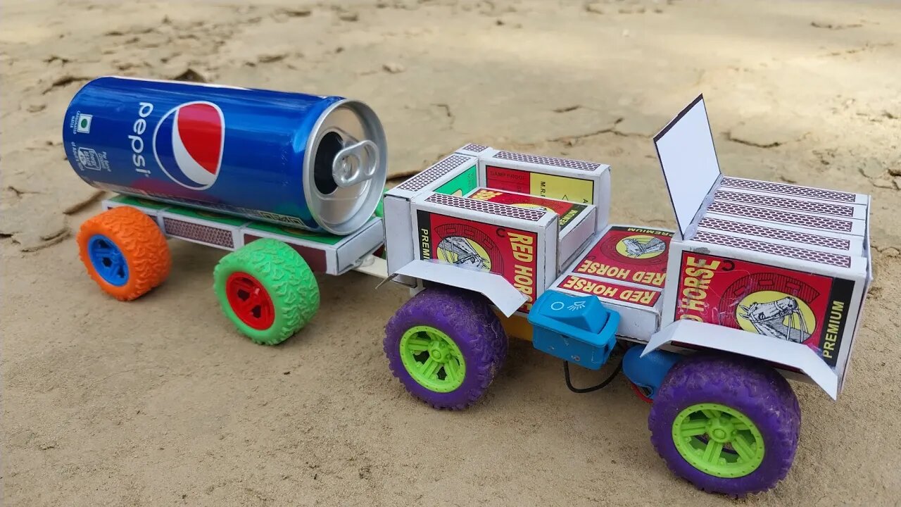 How to Make a Jeep with Water Tanker | Matchbox Jeep and Water Tanker | Matchbox Project |