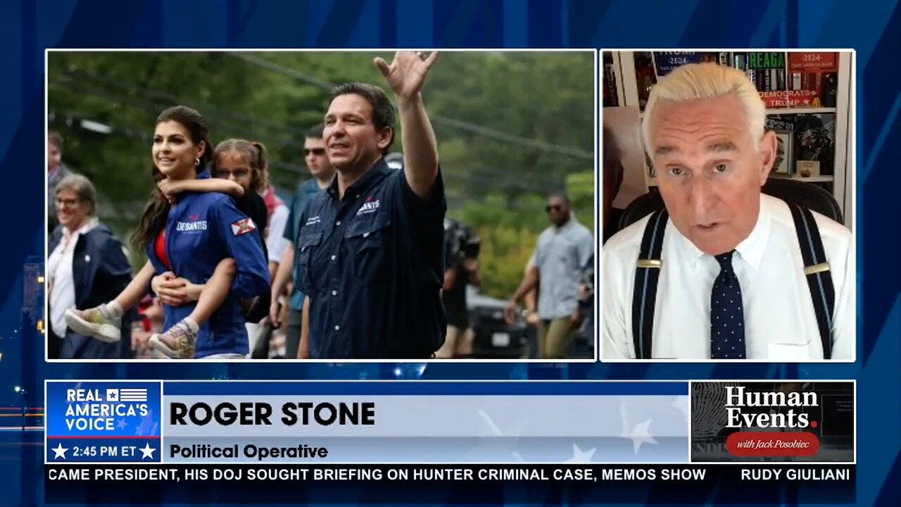 Roger Stone: DeSantis Has Done Substantial Damage to His Political Brand