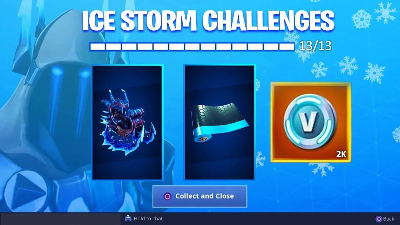 *NEW* ALL ICE STORM CHALLENGES UNLOCKED! (Fortnite: Free Rewards)