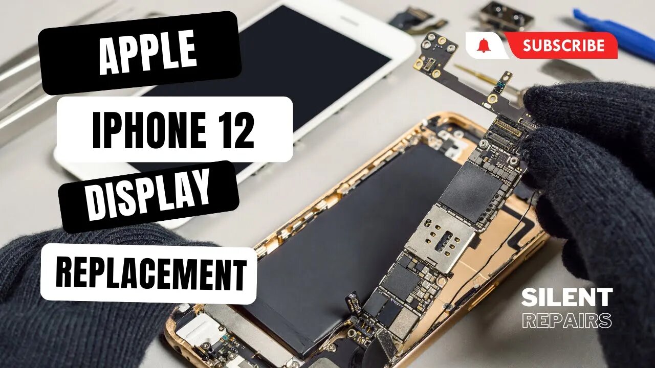 Apple Iphone 12 | Screen repair | Display replacement | Repair video