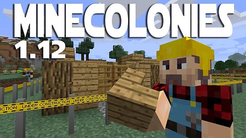 Minecraft Minecolonies 1.12 ep 3 - Building Houses