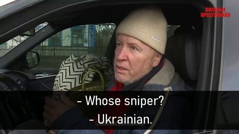 A refugee from Mariupol told how Ukrainian snipers killed local residents so that they would not help the DPR fighters.