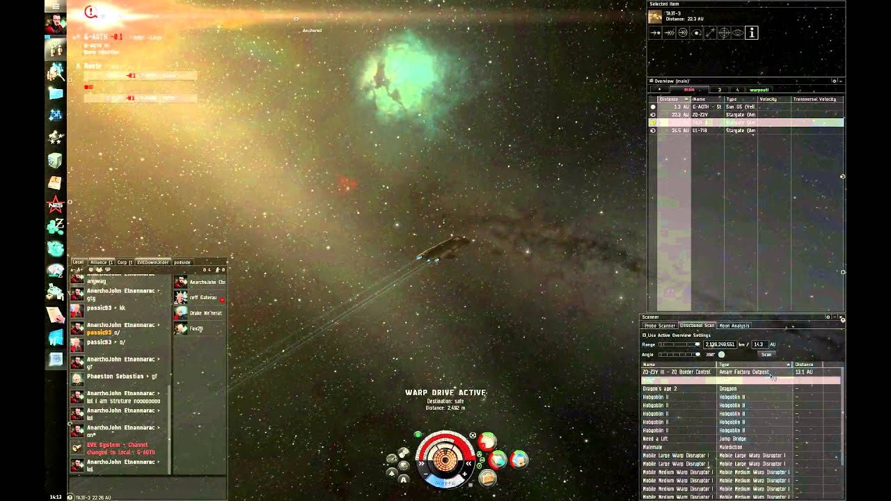Eve Online: My Escape! Part 1