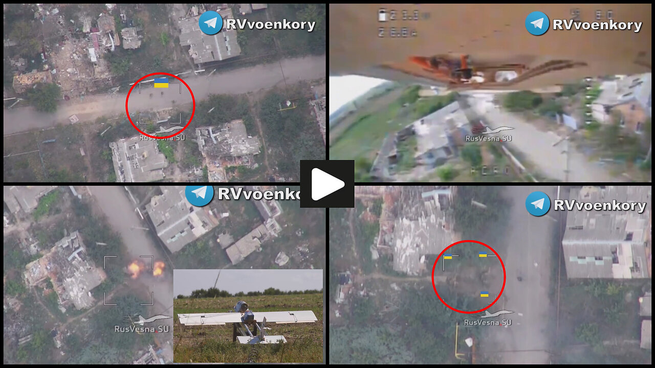 Chasiv Yar area: Russian Molniya-1 UAV neutralizes Ukrainian infantry