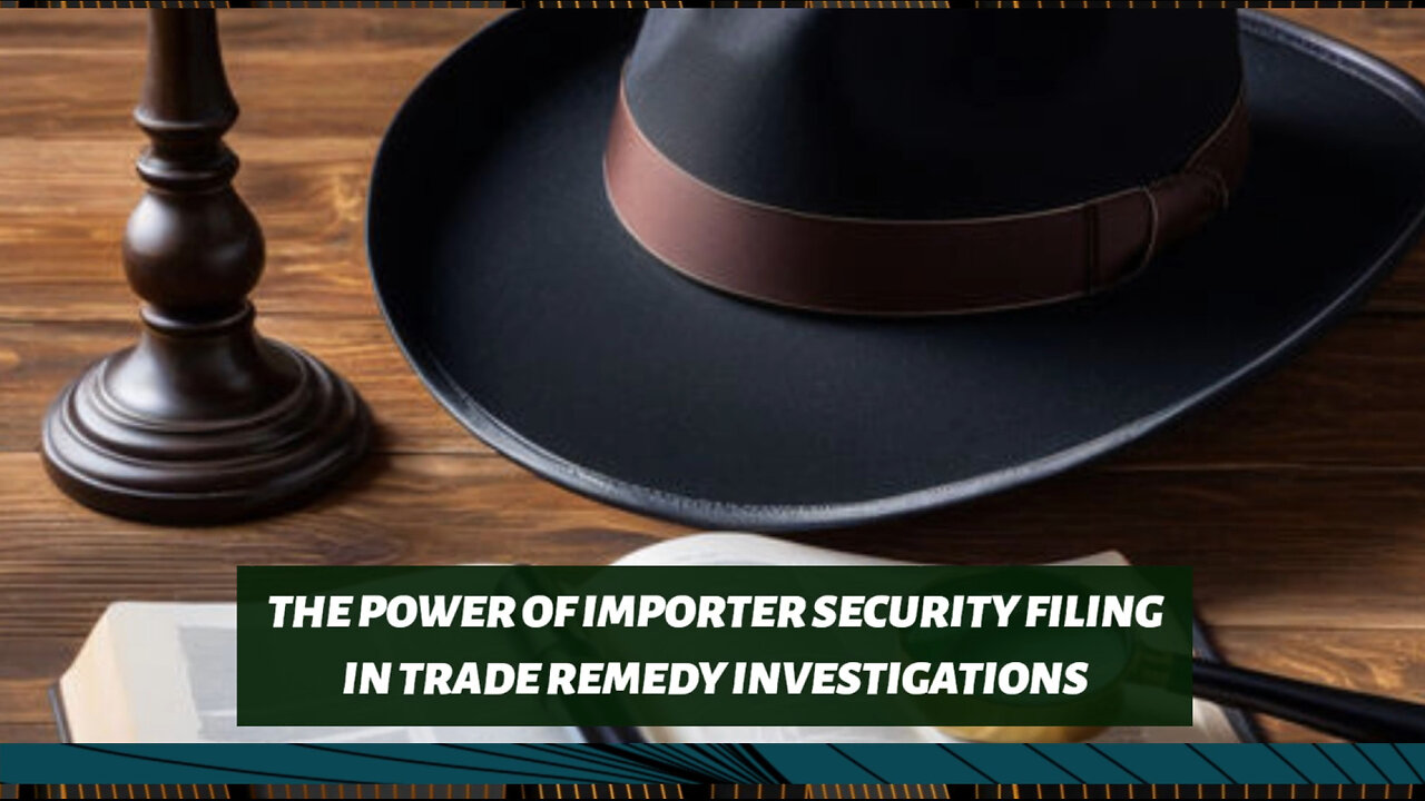 ISF: Enhancing Trade Enforcement and Protecting Domestic Industries