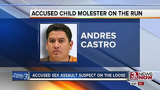 Accused sex assault suspect on the loose