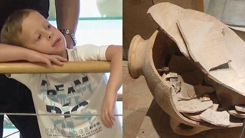 Boy who broke 3,500-year-old jar invited back to museum