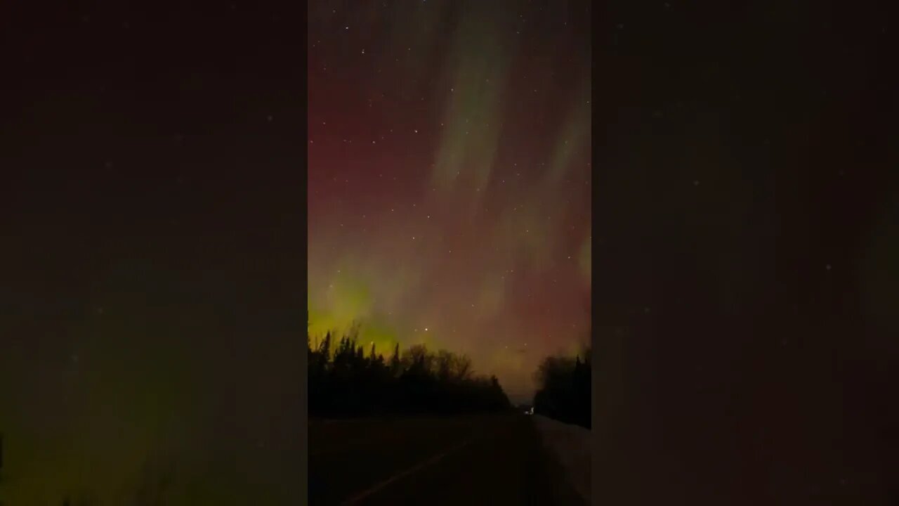 Northern Lights Lake Huron Tip of the Mitt Spring time