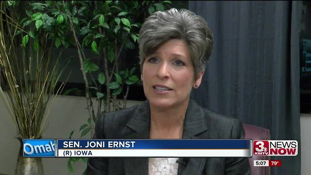 Sen. Joni Ernst on Hurricane Harvey