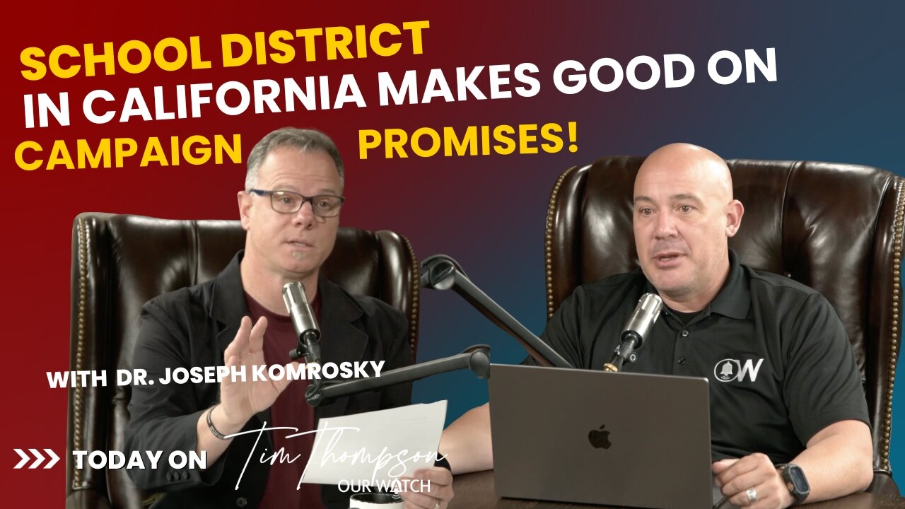 California School District makes good on campaign promises!