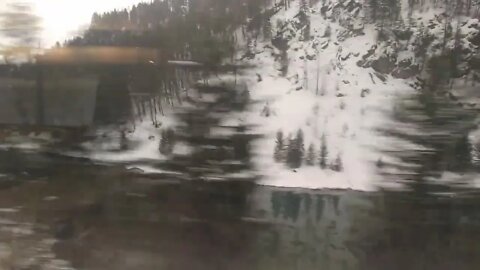 Amtrak Empire Builder in Montana