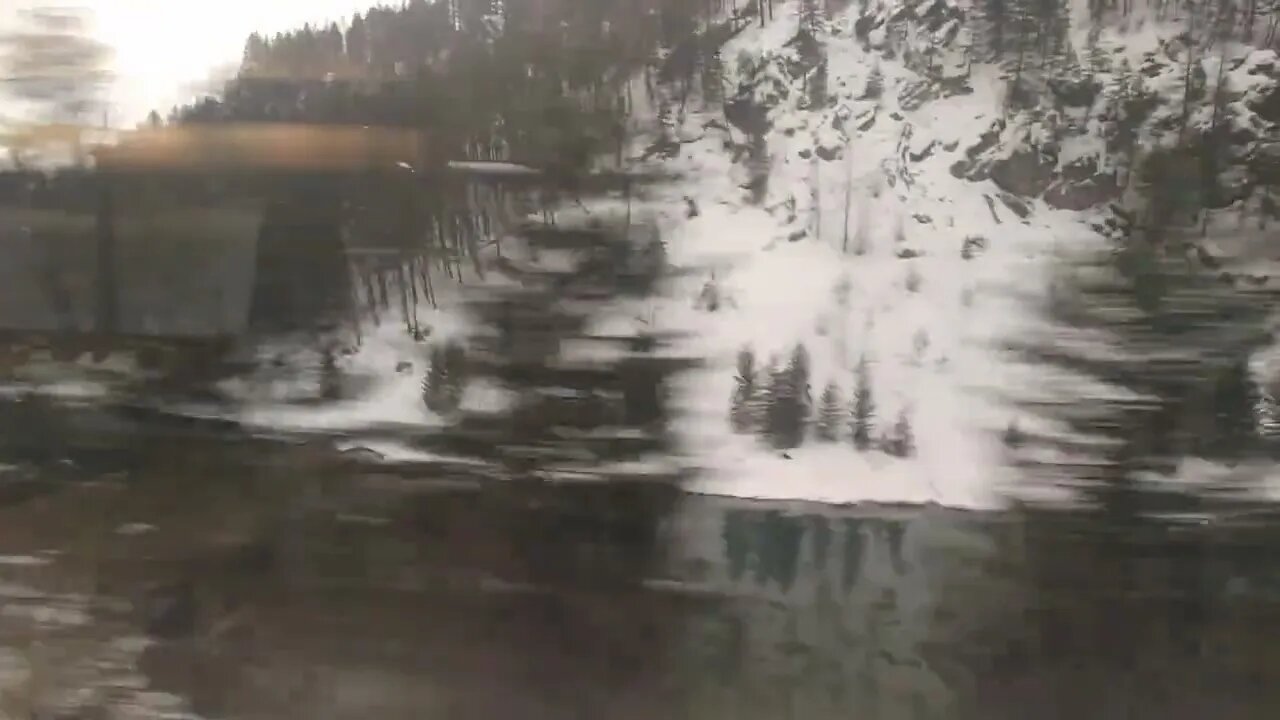 Amtrak Empire Builder in Montana