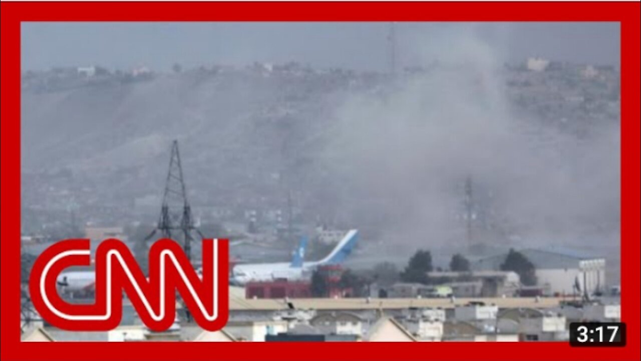 First image emerge from scene explosion near Kabul Airport