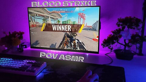 [POV] BLOOD STRIKE PC 240FPS 4K High Graphics! Keyboard Sound ASMR😴