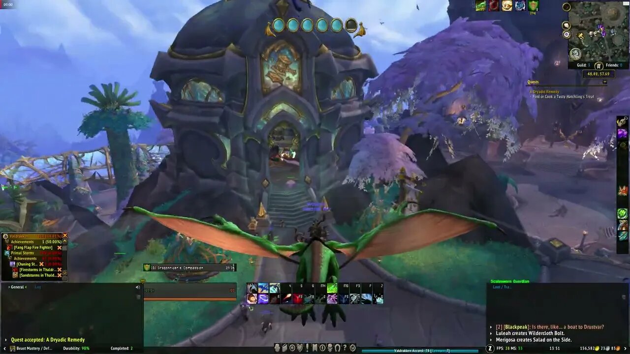 World of Warcraft Dragonflight A Dryadic Remedy