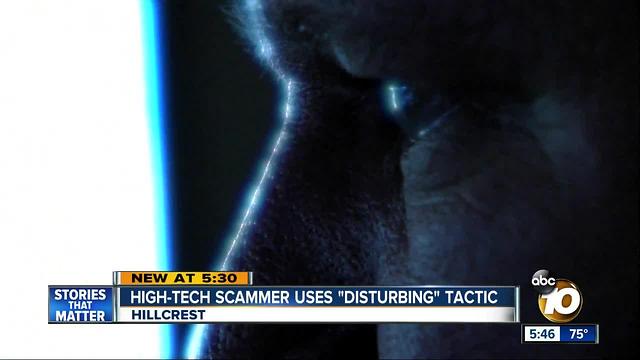 High-tech scammer uses 'disturbing' tactic on San Diegan