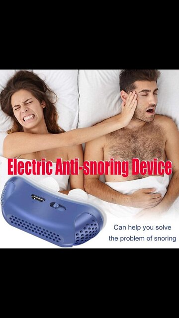 Effective Electric Anti-snoring Device Household Silicone Anti Snore Nose Clip