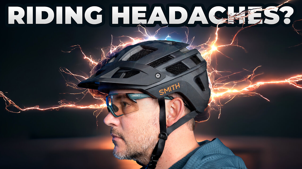 How to PREVENT EXERCISE HEADACHES while riding your mountain bike...