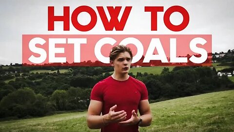 How to SET GOALS | 5-Step Method