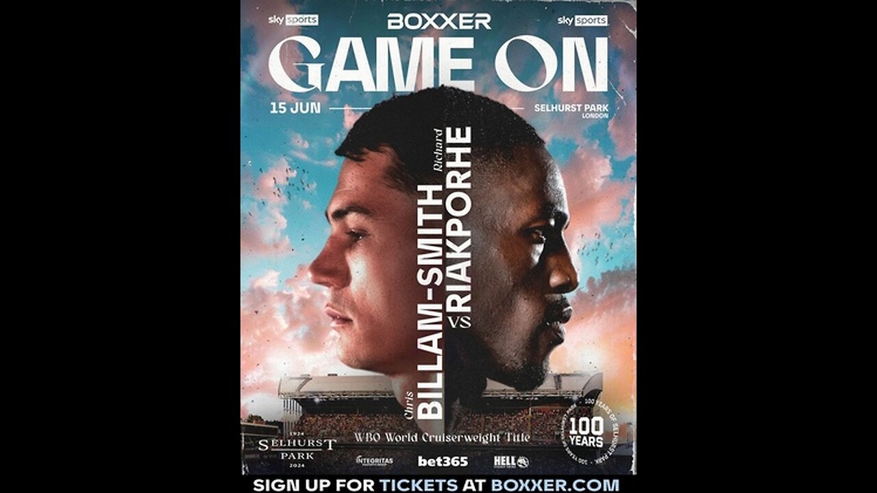 Sky Sports – CBS vs Richard Riakporhe - Jun 15 2024 - Crystal Palace, London