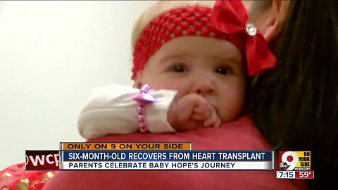 6-month-old recovers from heart transplant